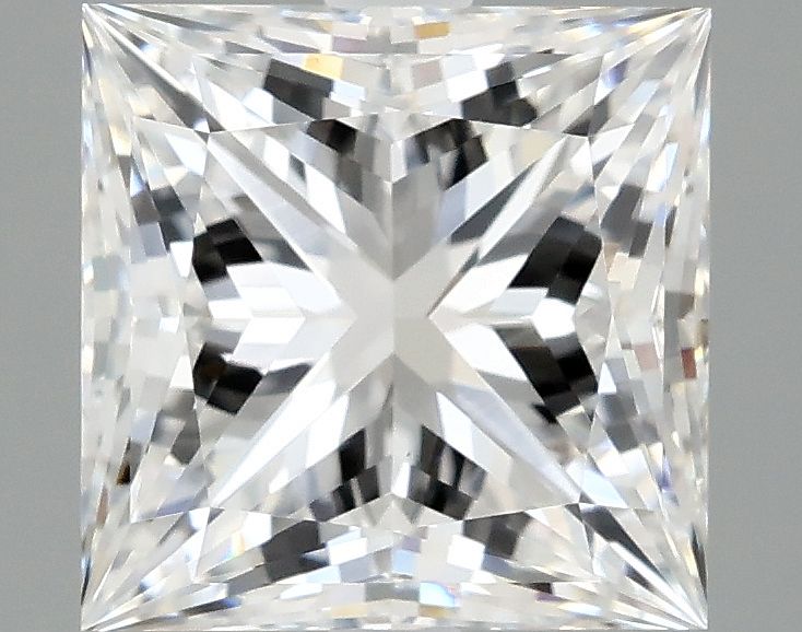 2.42 ct. princess Lab Grown Diamond front image