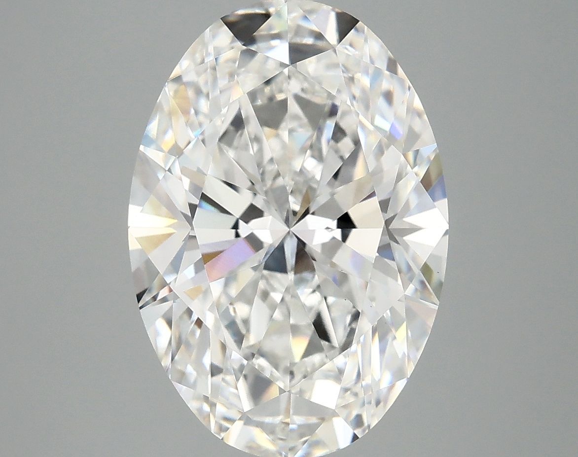 5.02 ct. oval Lab Grown Diamond front image