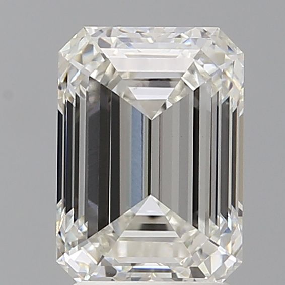 2.60 ct. emerald Lab Grown Diamond front image