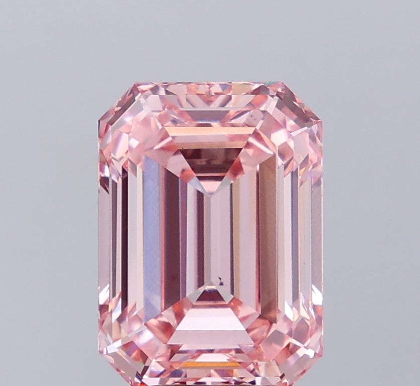 5.04 ct. emerald Lab Grown Diamond front image