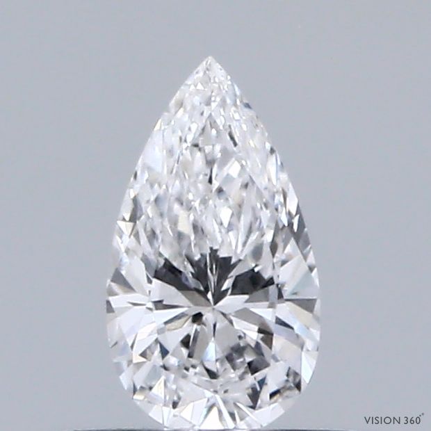 0.3 ct lab-grown Pear Diamond