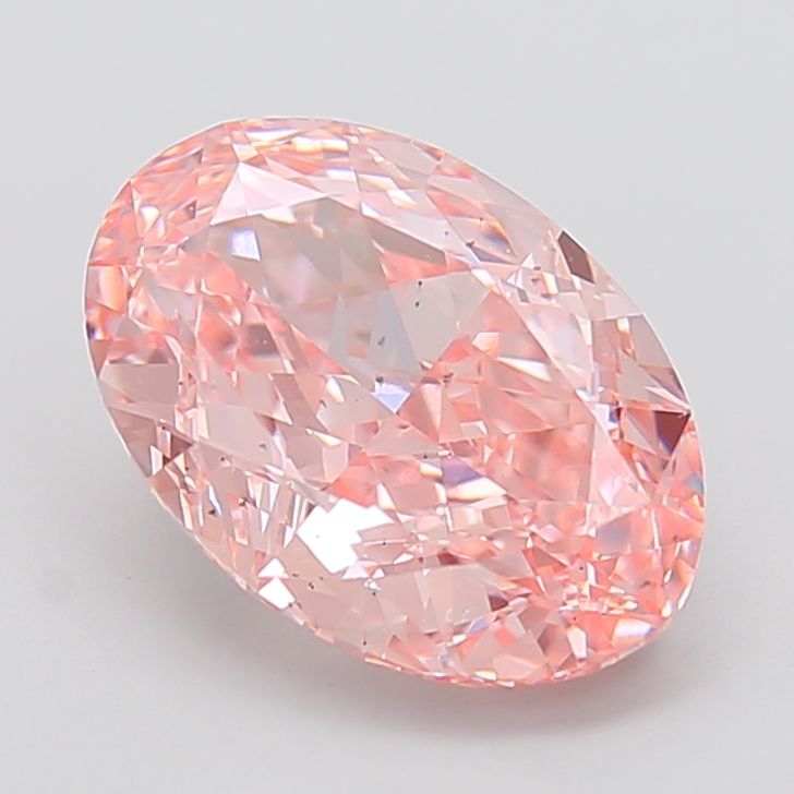 6.05 ct. oval Lab Grown Diamond front image
