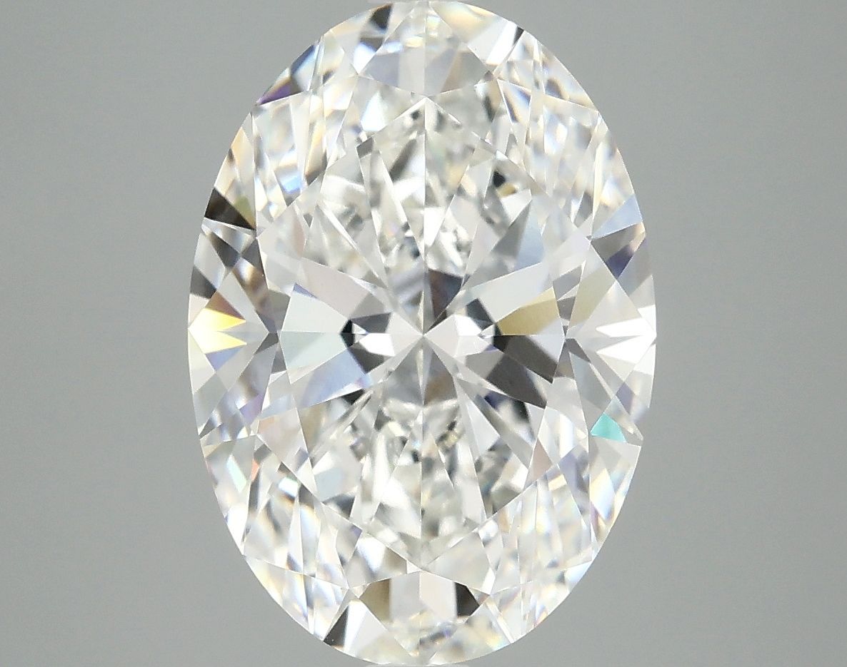 5.10 ct. oval Lab Grown Diamond front image