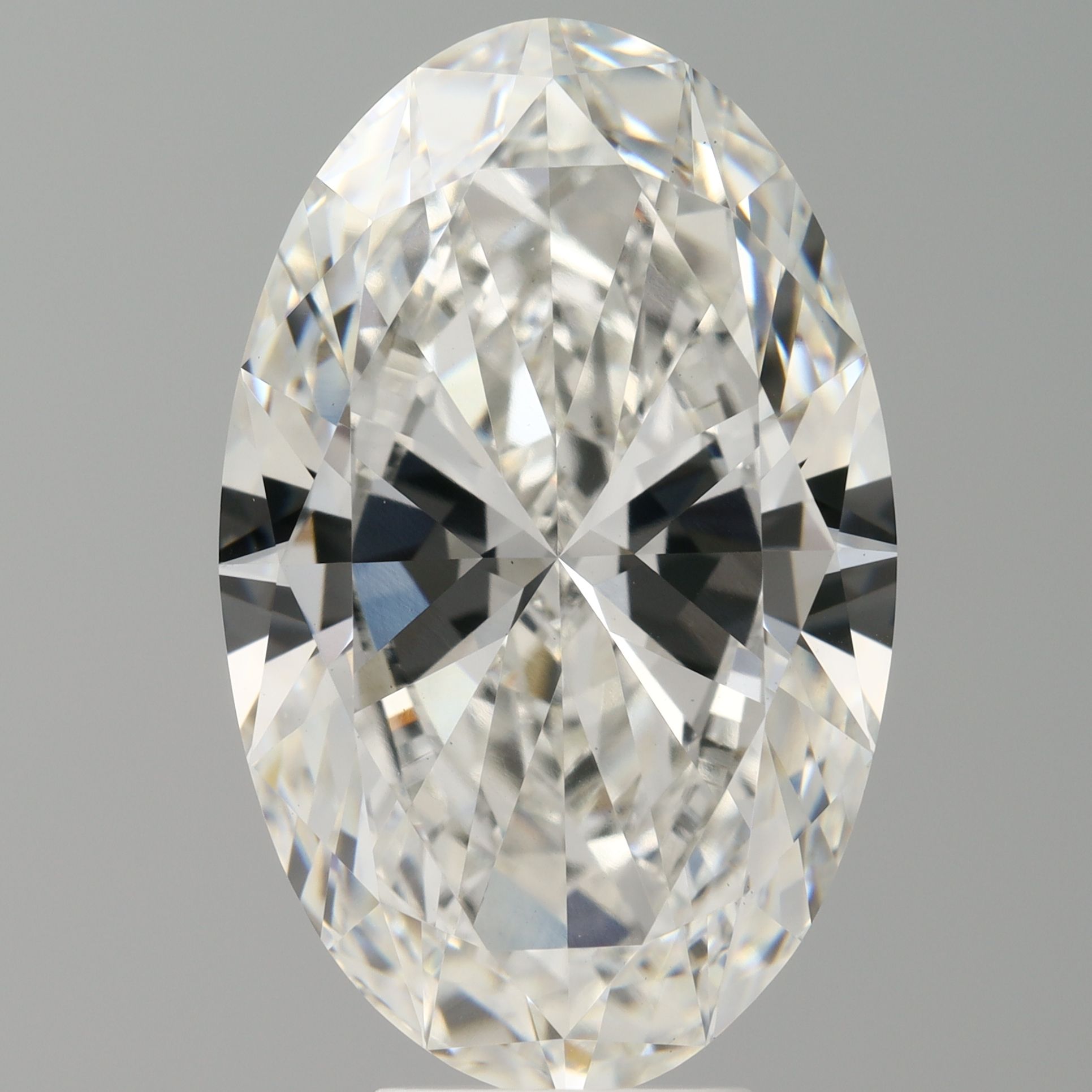 7.01 ct. oval Lab Grown Diamond front image