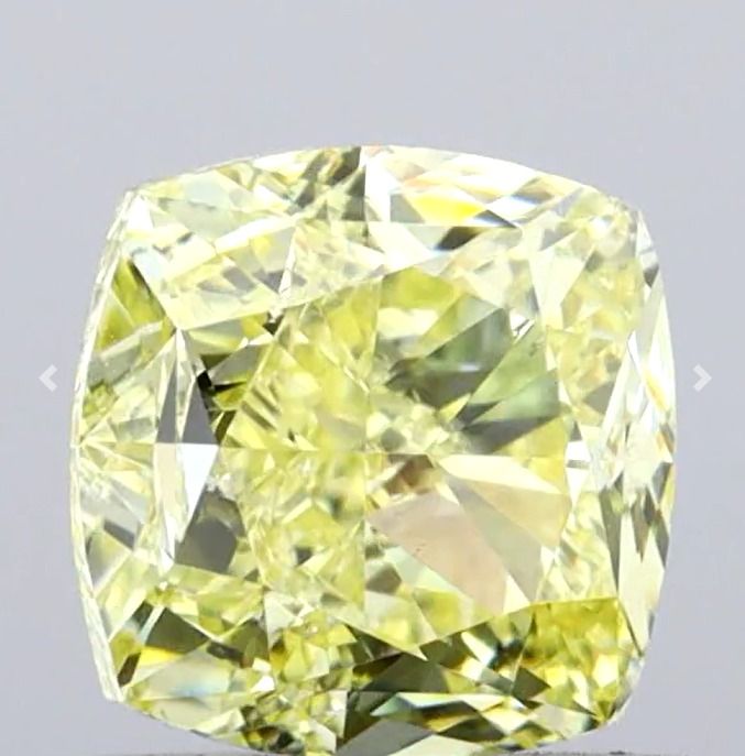 Diament 1.28 ct Fancy Yellow/SI1