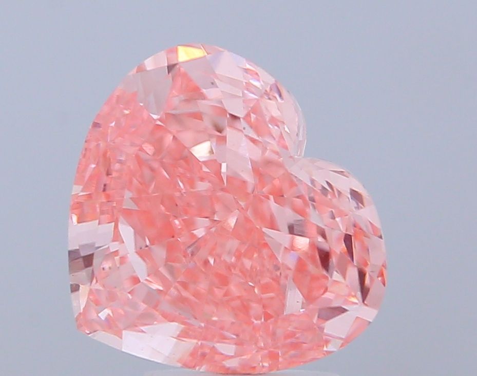 5.01 ct. heart Lab Grown Diamond front image