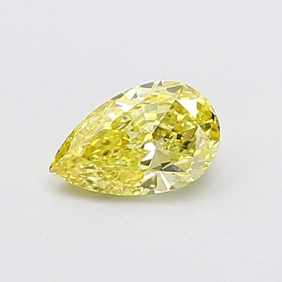 0.7 CT Fancy Intense Yellow PEAR