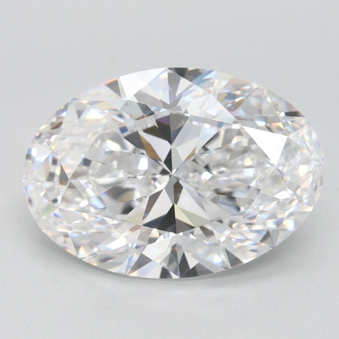3.46 ct. oval Lab Grown Diamond front image