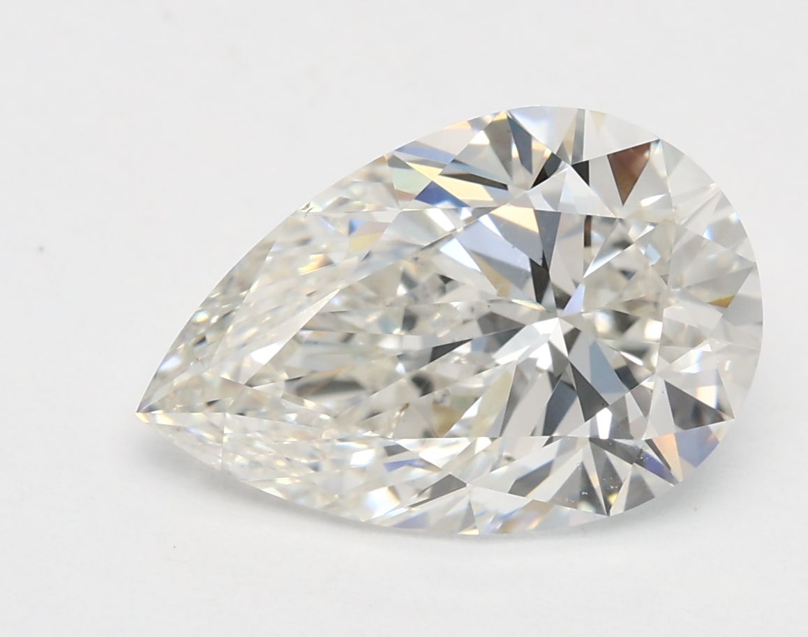2.60 ct. pear Lab Grown Diamond front image