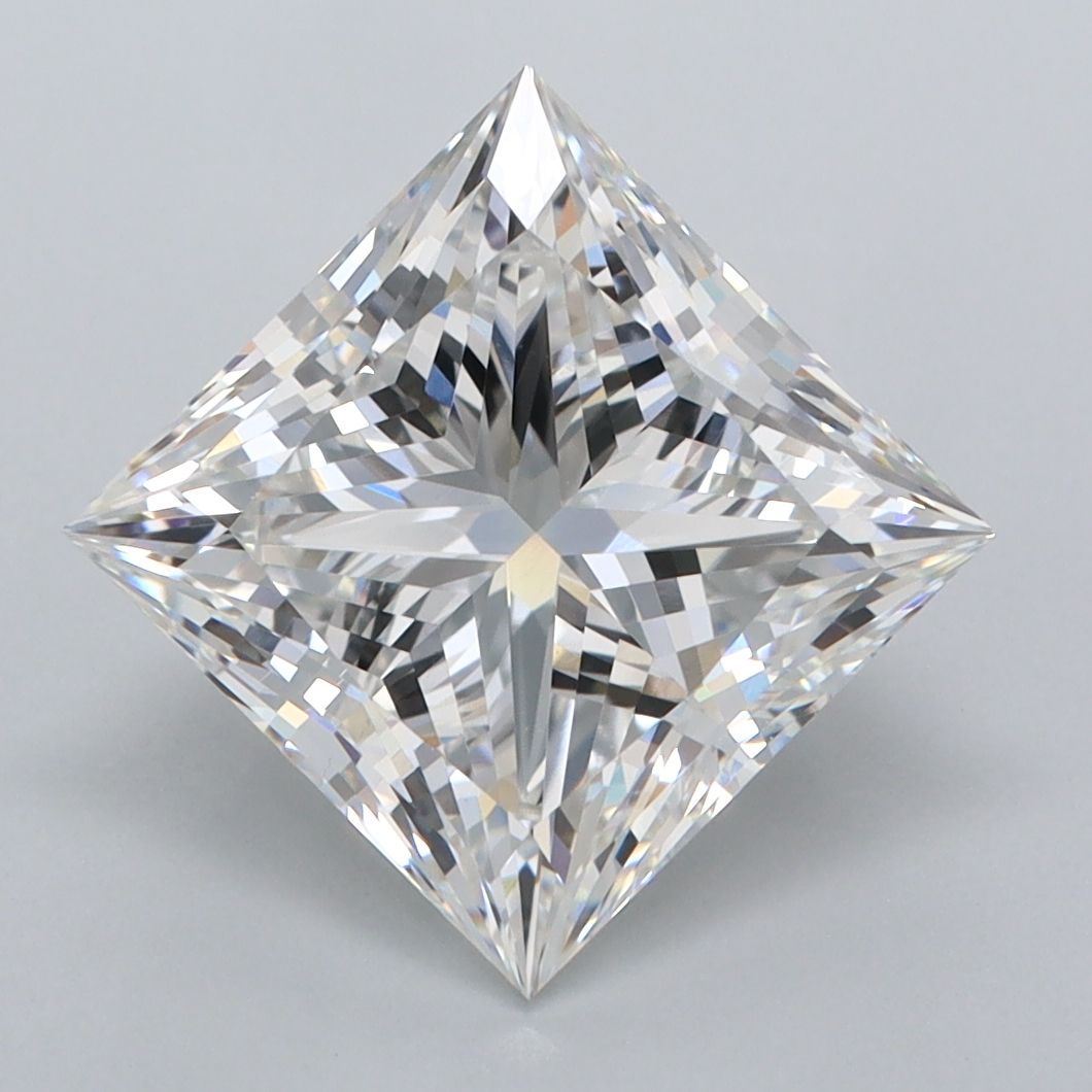 Diamant Princesse 4.01 ct - Couleur E - Pureté VS1