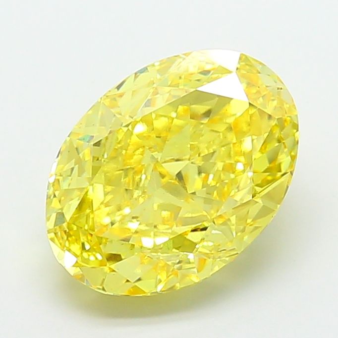 7.93 ct. oval Lab Grown Diamond front image