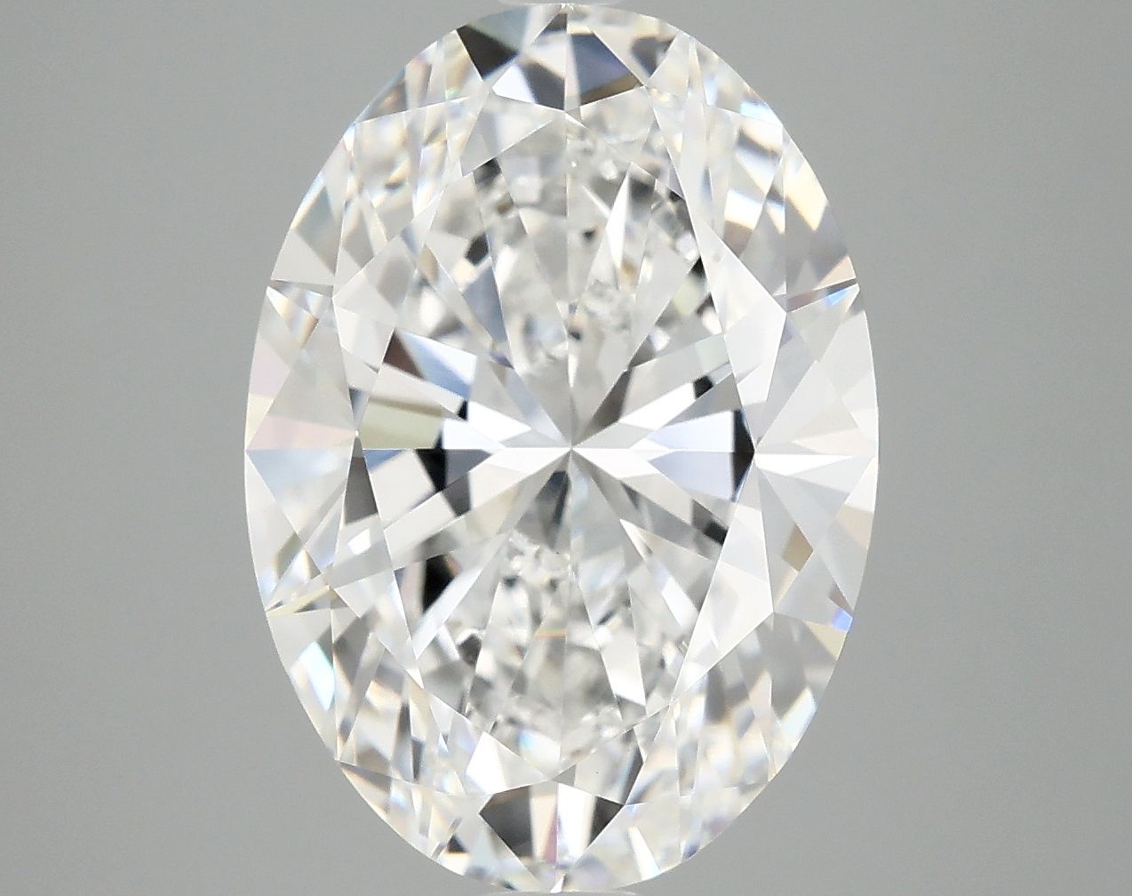 5.03 ct. oval Lab Grown Diamond front image