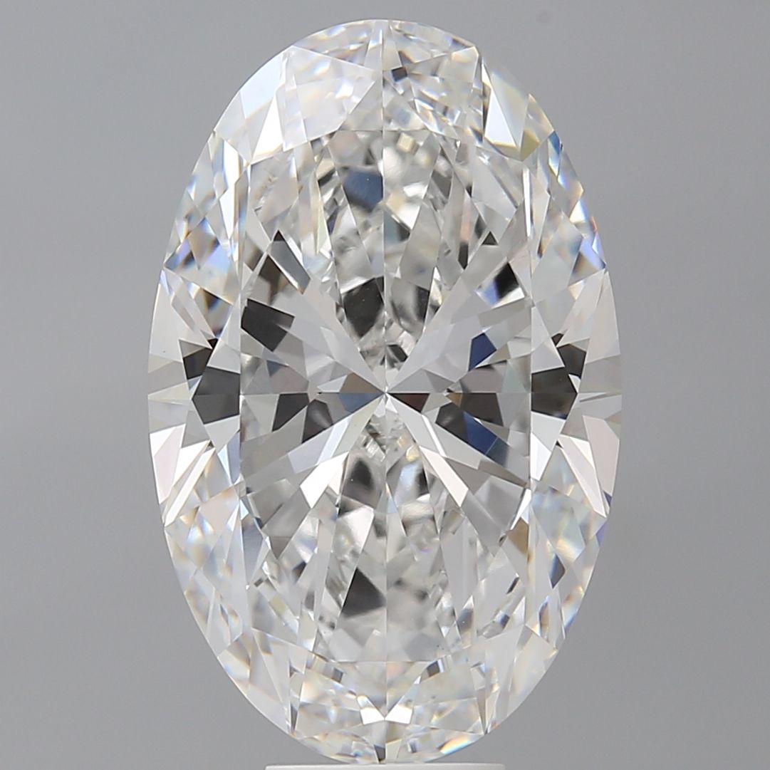 10.07 ct. oval Lab Grown Diamond front image