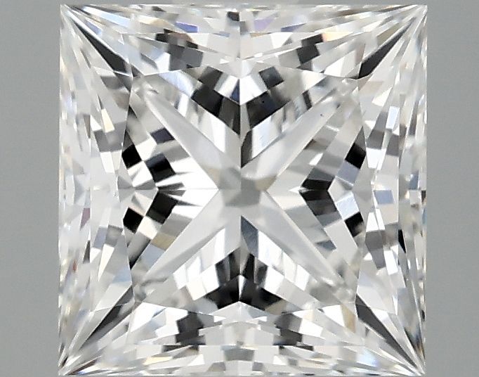 1.86 ct. princess Lab Grown Diamond front image