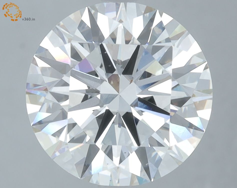 4.09 ct. round Lab Grown Diamond front image