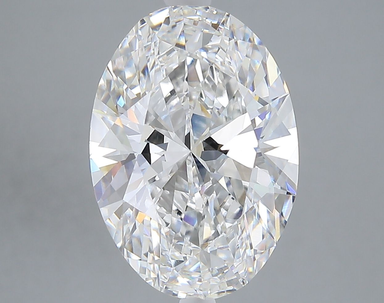 5.06 ct. oval Lab Grown Diamond front image
