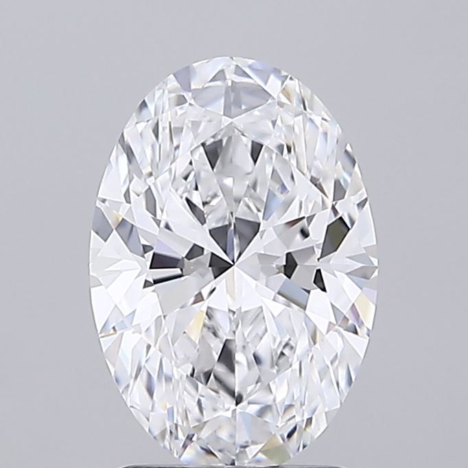 1.93 ct. oval Lab Grown Diamond front image