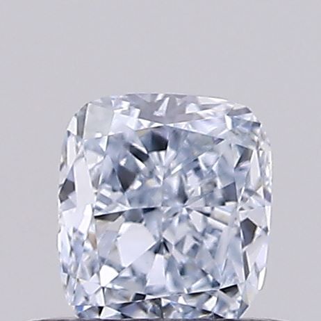 0.33 CT Fancy Light Blue CUSHION MODIFIED