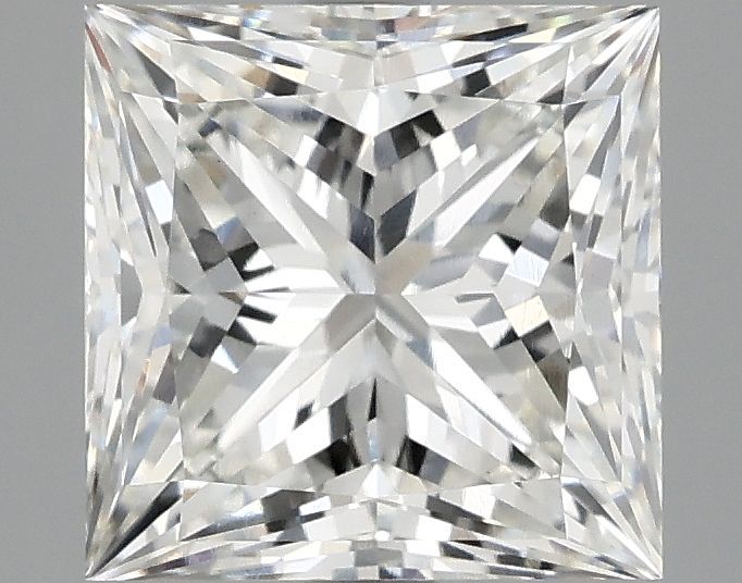 2.90 ct. princess Lab Grown Diamond front image