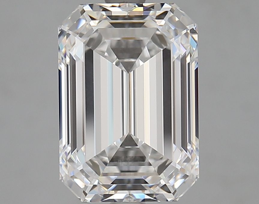 Diamant Émeraude 4.20 ct - Couleur D - Pureté VVS1