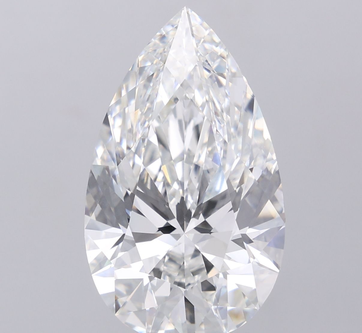 10.49 ct. pear Lab Grown Diamond front image