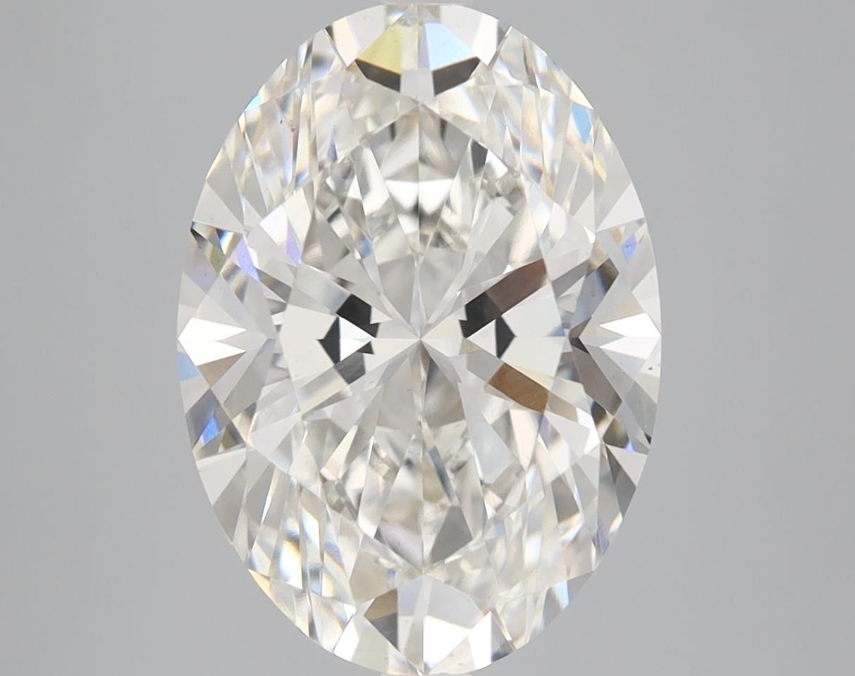 5.00 ct. oval Lab Grown Diamond front image