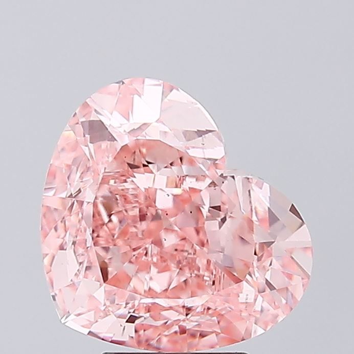 5.01 ct. heart Lab Grown Diamond front image