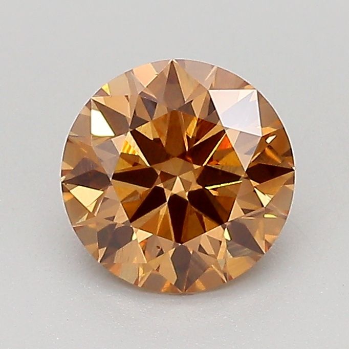1.04 CT Fancy Light Brown ROUND