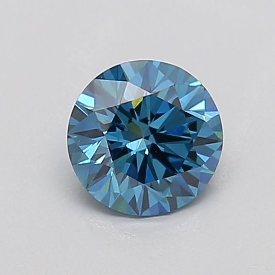0.55 CT Fancy Vivid Blue ROUND