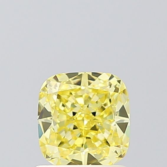 1.0 CT Fancy Intense Yellow CUSHION MODIFIED