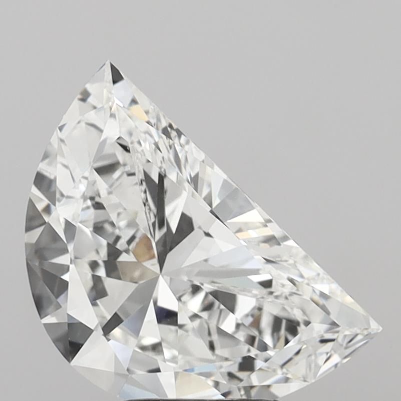 3.04 ct lab-grown Half moon Diamond