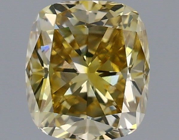 Diament 0.54 ct Fancy Brownish Yellow/SI1