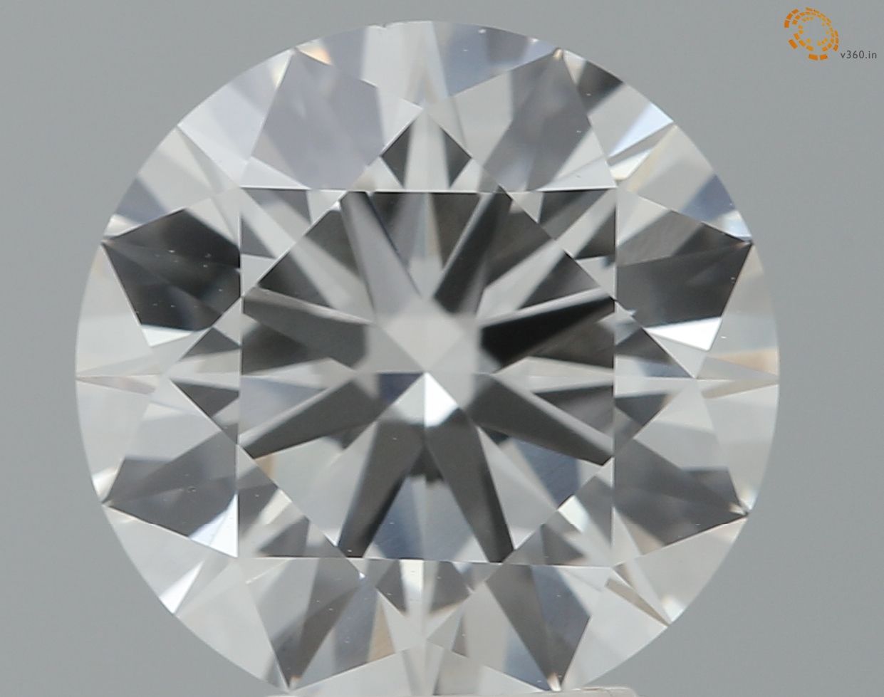 4.11 ct. round Lab Grown Diamond front image