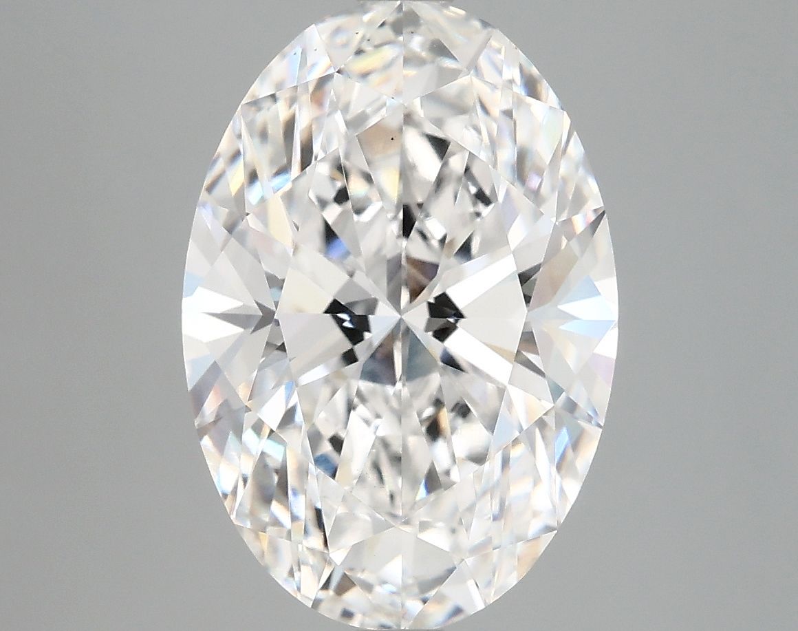 5.09 ct. oval Lab Grown Diamond front image