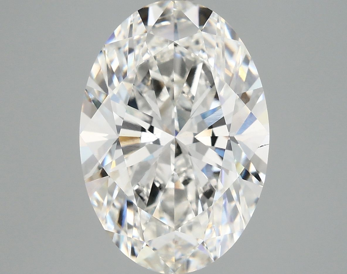 5.05 ct. oval Lab Grown Diamond front image