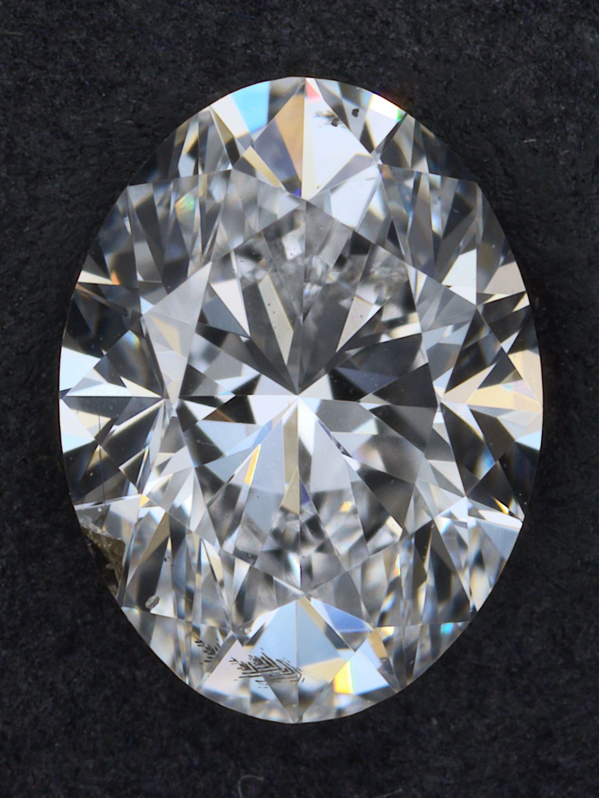 0.70 ct. oval Lab Grown Diamond front image