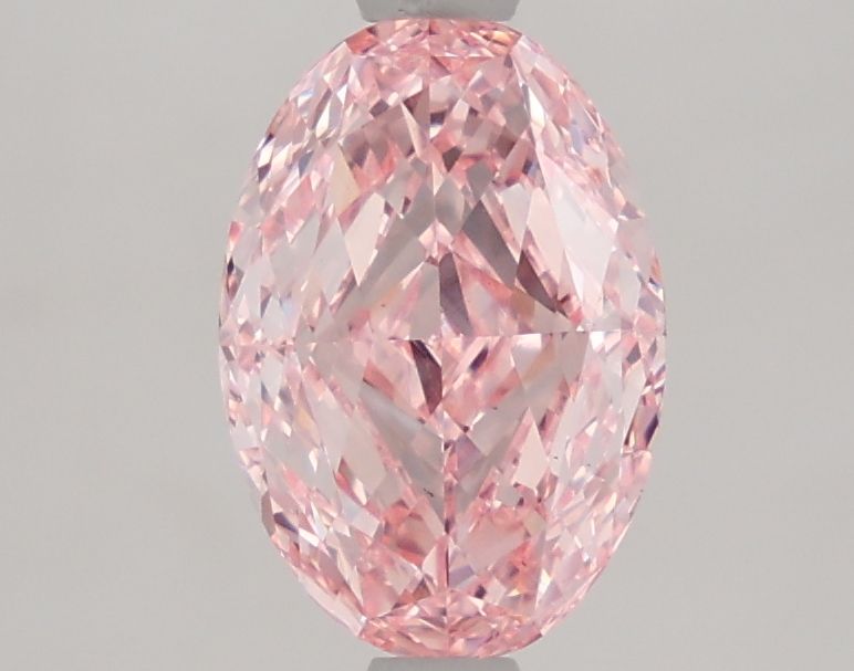 1.45 CT Fancy Vivid Pink OVAL