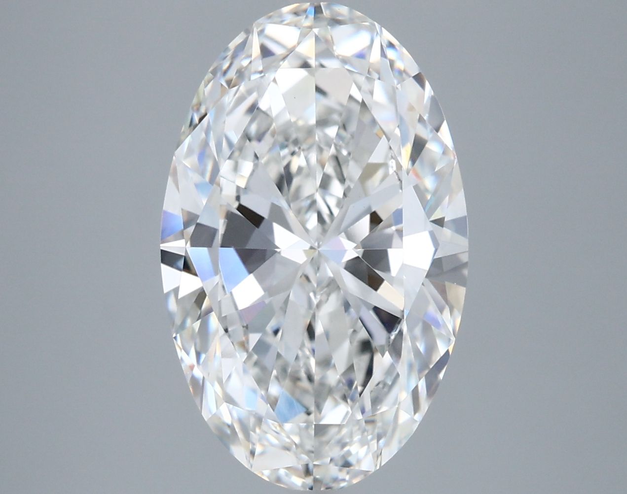 4.04 ct. oval Lab Grown Diamond front image