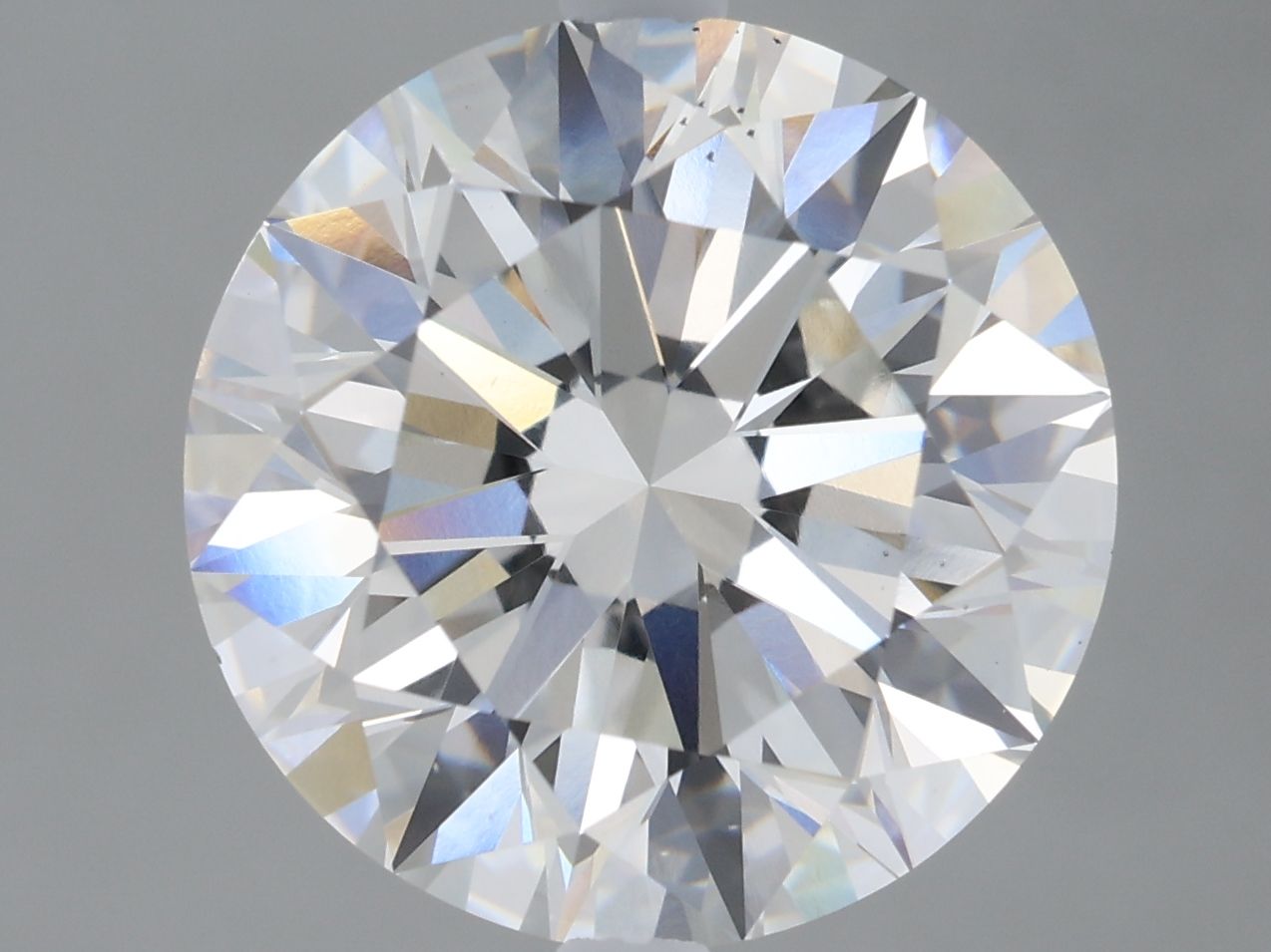 5.08 ct. round Lab Grown Diamond front image