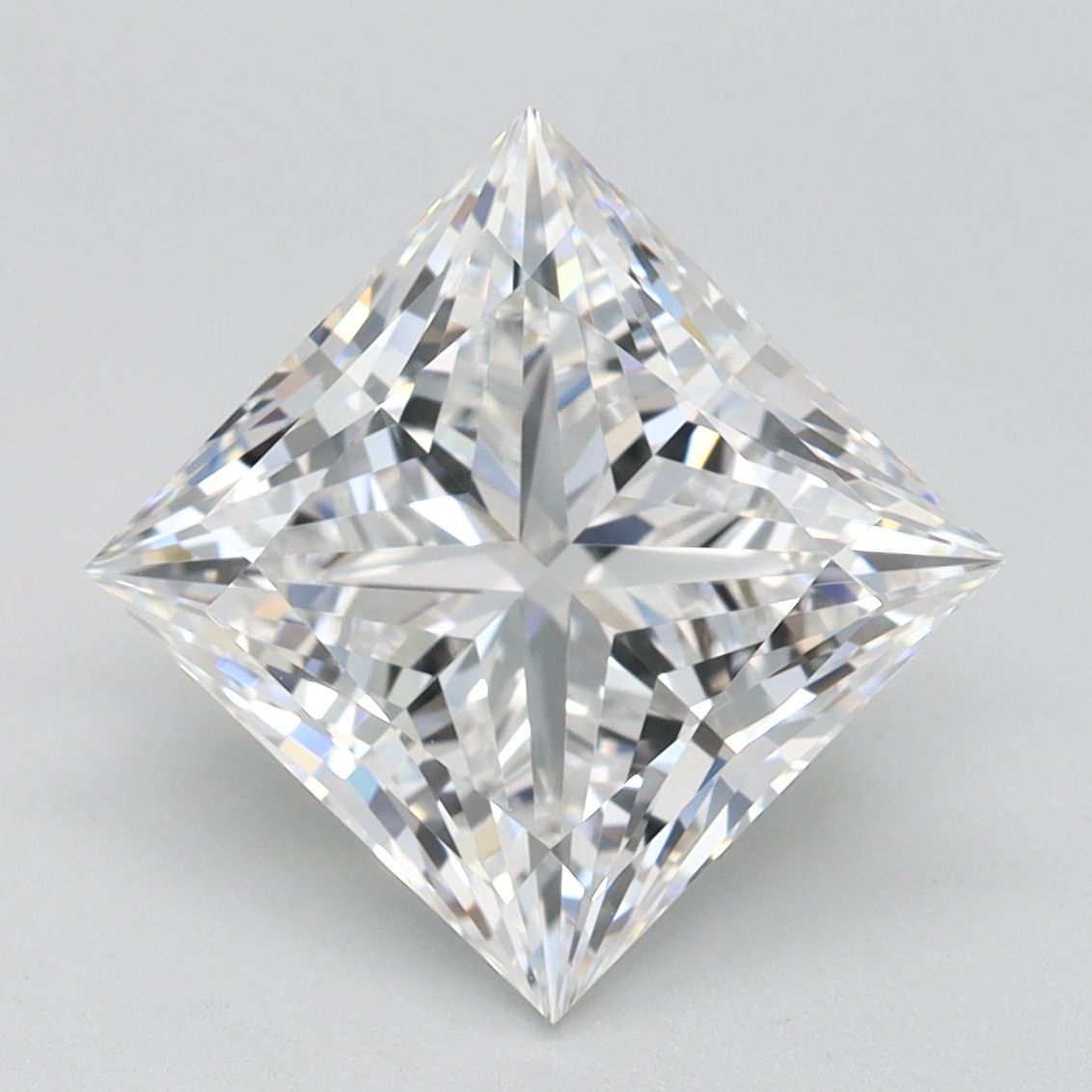 3.14 ct. princess Lab Grown Diamond front image