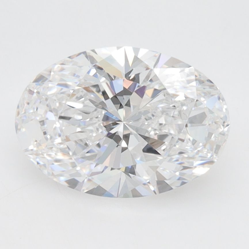 2.10 ct. oval Lab Grown Diamond front image