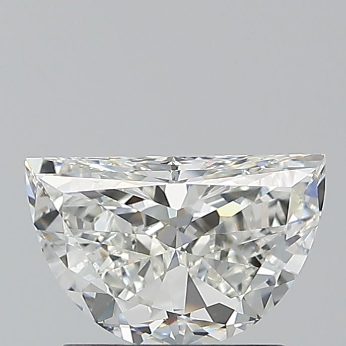 0.9 ct Half moon Diamond