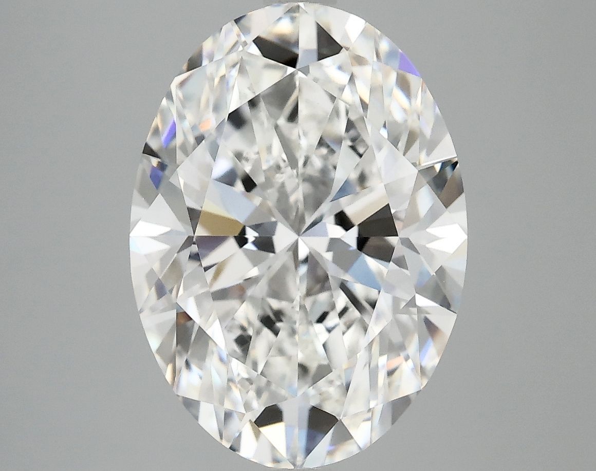 5.03 ct. oval Lab Grown Diamond front image