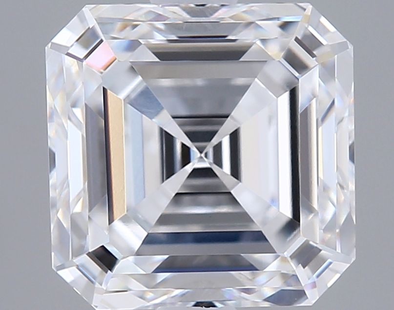 2.54 ct lab-grown Asscher Diamond