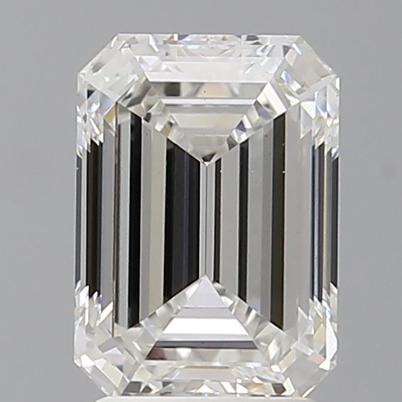 2.52 ct. emerald Lab Grown Diamond front image