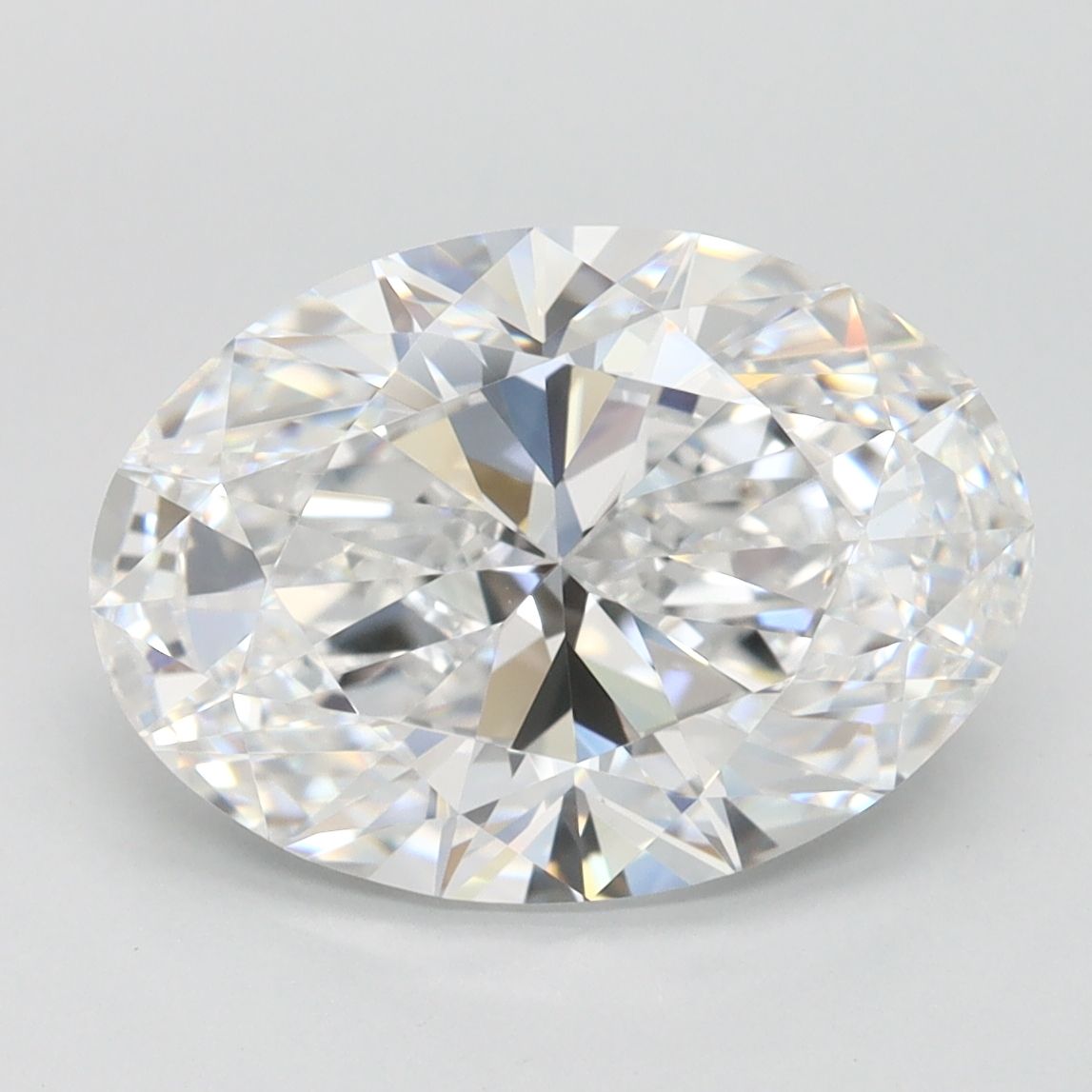 3.19 ct. oval Lab Grown Diamond front image