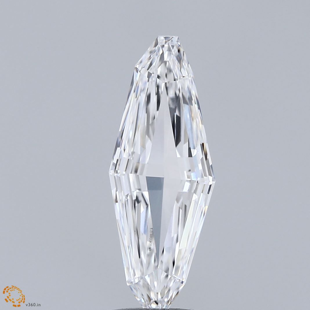 2.04 ct lab-grown Lozenge Diamond