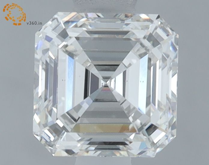 1.02 ct lab-grown Asscher Diamond