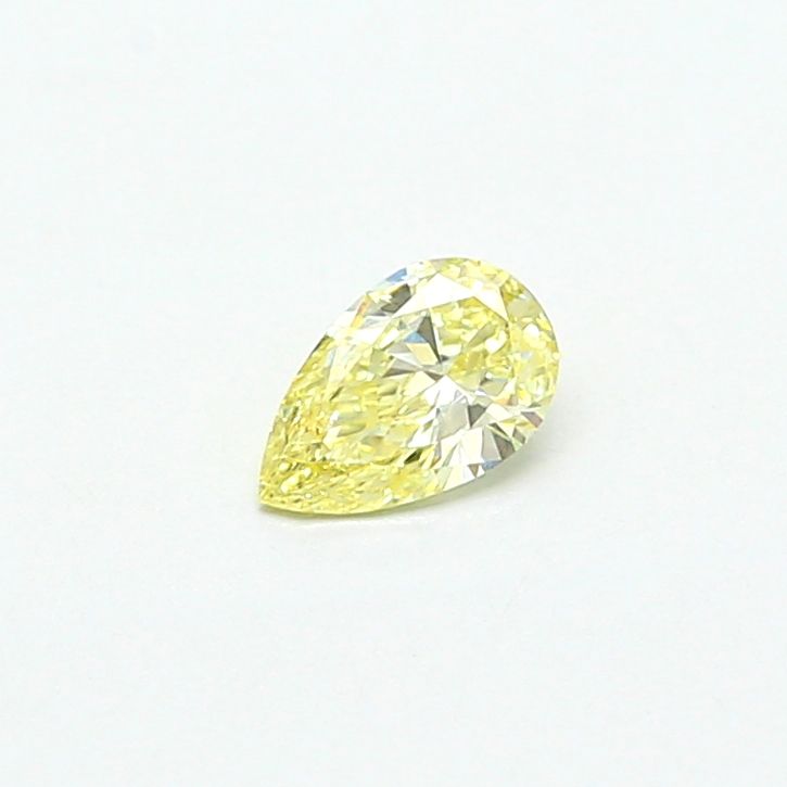 0.23 CT Fancy Yellow PEAR
