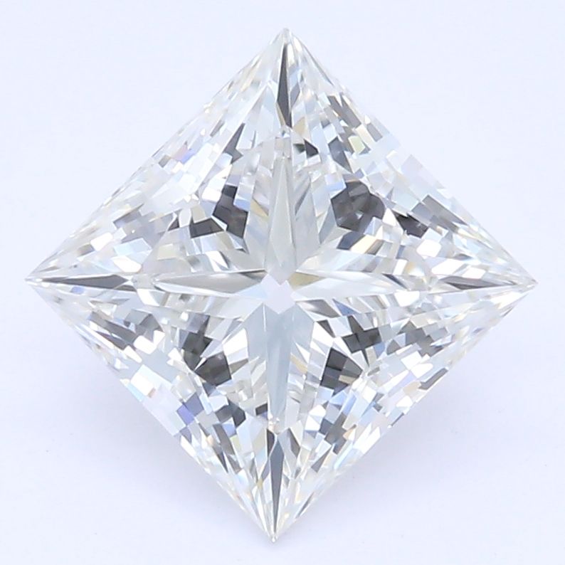 1.1 ct lab-grown Princess Diamond